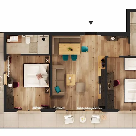 Lerch Suites Hotel apartamentowy Kappl (Landeck)