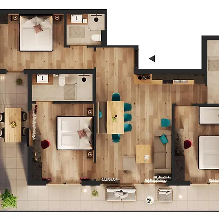 Apartmanhotel Lerch Kappl